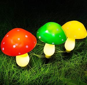 China Waterproof Cute 5Watt Outdoor Solar Mushroom Lights wholesale