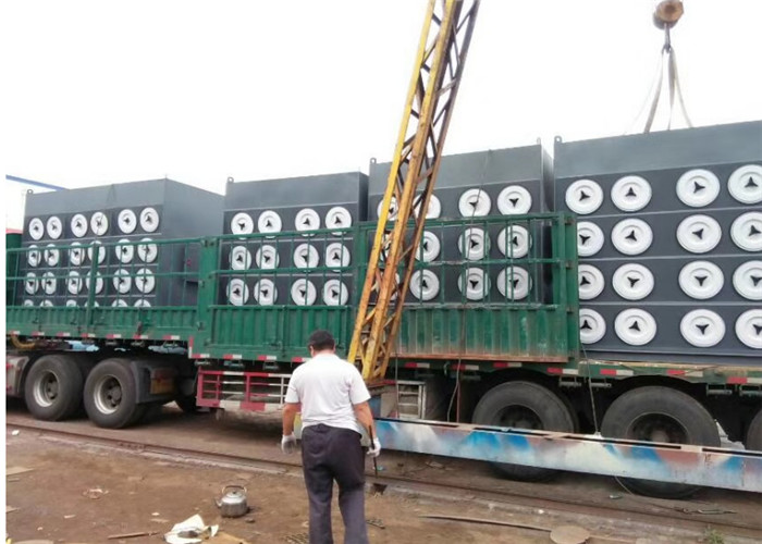 CE DMC Single Pulse Baghouse Dust Collector In Wood Processing Plant
