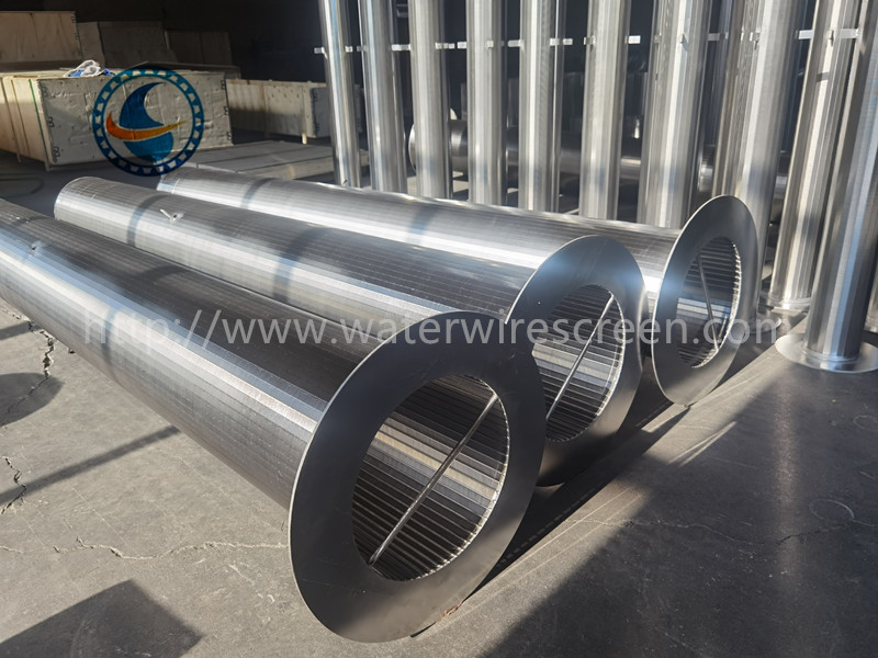 Ss 321 Johnson Type Continuous Slot Wedge Wire Screen Pipe