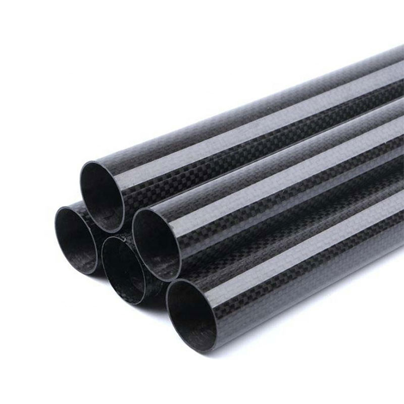 High Modulus 3K Roll Wrapping Carbon Fiber Tube For Sup Kayaking Paddle