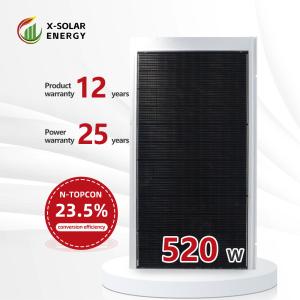 China Affordable 520W BIPV Solar Panels for Color Steel Roofs wholesale