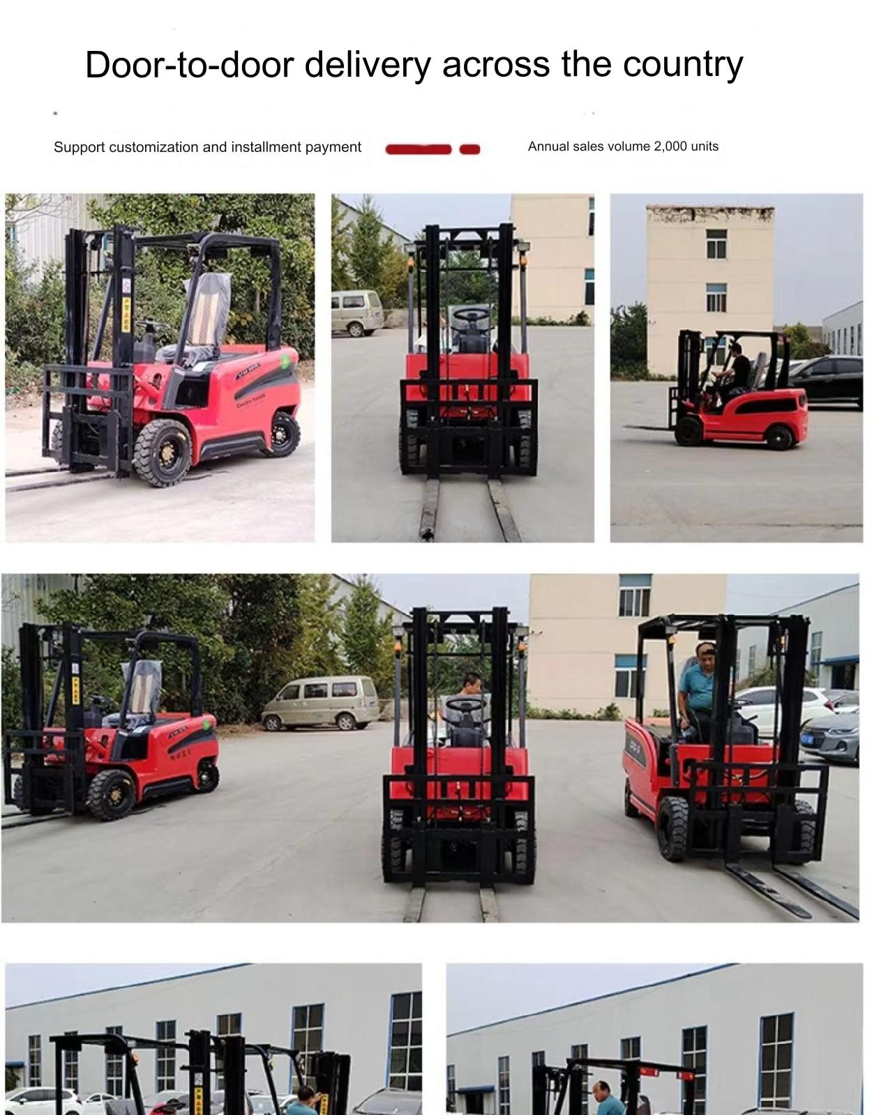 Maximum 1500 Kg Electric Warehouse Forklift Safety Forklift For Heavy Duty Jobs