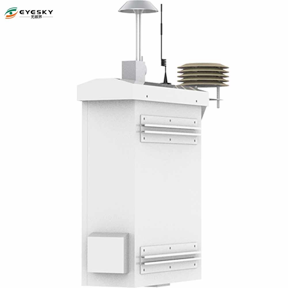 ES80A-A6 Industrial O3 Gas AQMS pm2.5 pm10 TSP Weather station Air Quality Monitoring System