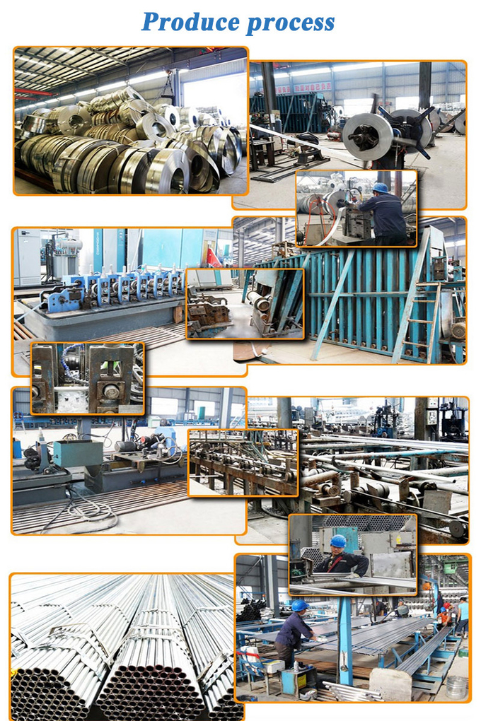 BS31 Gi Conduit Flexible Pipe Pre Galvanized Steel Class 3 Conduit