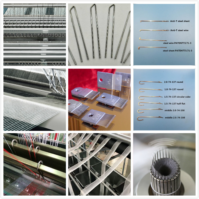 MULLER Textile Spares Parts Knitting Machine Needle Steel Material