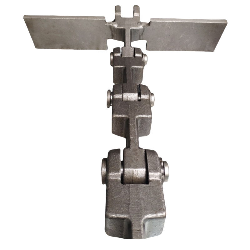Industrial Conveyor Chain Forged High Tensile Force Embedded Scraper Chain