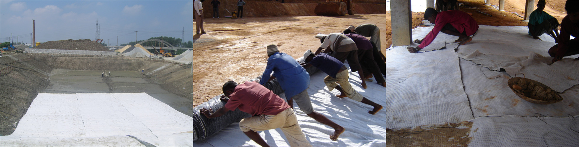 3500g-8500g/m2 Bentonite Hydrain Mat Waterproof Blanket for Geosynthetic Clay Liners
