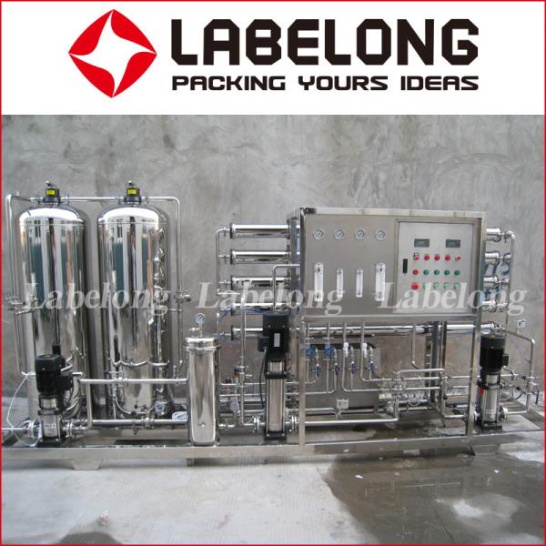 Small Capacity Reverse Osmosis Water Filteration System 1000L For Water Bottling
