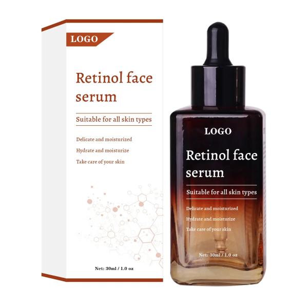 Retinol Collagen Serum Hyaluronic Acid Face Moisturizer Wrinkle Remover Glow