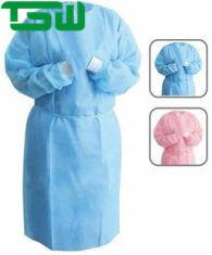 China Elastic Knitted Cuff Disposable Nonwoven Isolation Gown wholesale