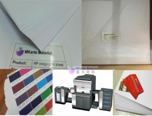 China Fuji - Xerox Digital Printing PVC Card Material For IC Cards Production wholesale
