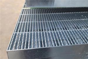 China Aluminum Welded Steel Bar Grating Platform Galvanized Serrated Grating wholesale