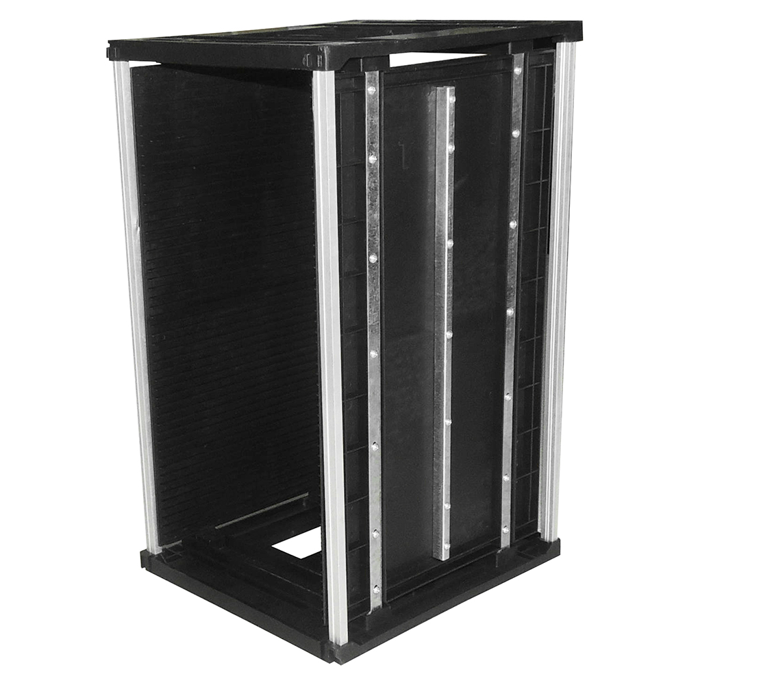 Automated Retrieval 200 Degree PCB Antistatic Magazine Rack