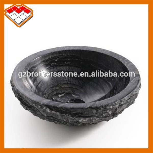 Black Wood Marble Stone Slabs Flooring With 100Mpa Compressive Strength