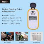 Engine Fluid Glycol Car Refractometer Battery Tester Antifreeze Freezing Point