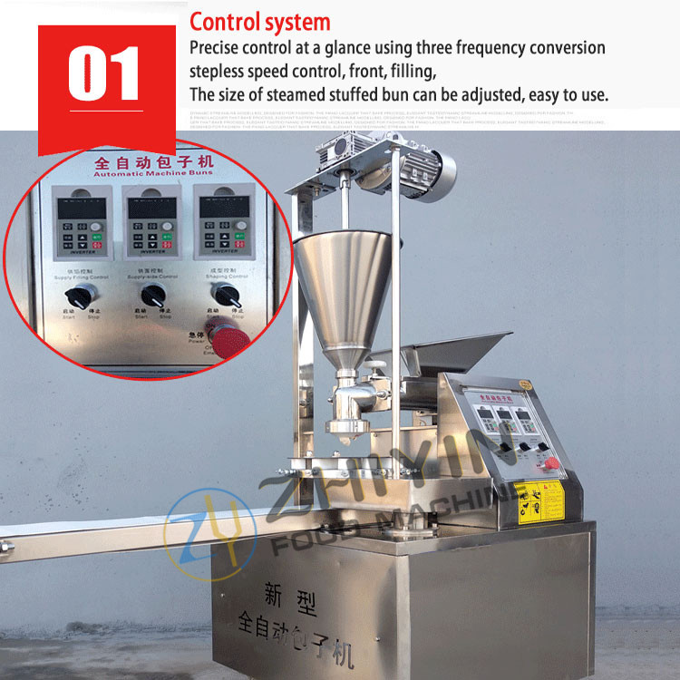 Automatic Momo Making Machine Steamed Bun China Pasta Samosa Machine
