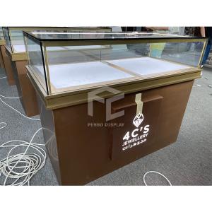 China 1200mm Jewelry Display Cabinet Counter OEM Metal Frame wholesale
