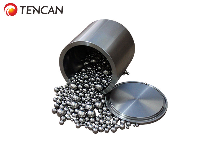 SS 304 Material Durable Polished Planetary Grinding Mill Jars In Full Sizes