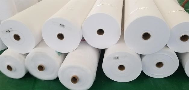 Raw White 30gsm Beauty Care Spunlace Nonwoven Fabric