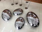Stainless Steel Outside Garden Statues Welding Metal Lawn Ornaments