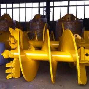 China Bauer 1350mm Length 2500mm Dia Rock Drilling Auger wholesale