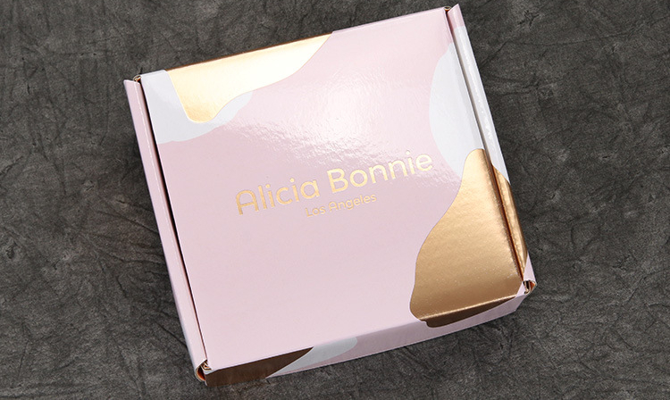Foldable Cosmetic Paper Corrugated Gift Box Packaging Moistureproof