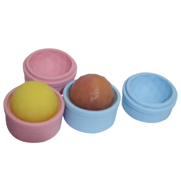 2 pcs food grade silicone diamond ball shaped ice cube tray silicone ice cube tray  mold