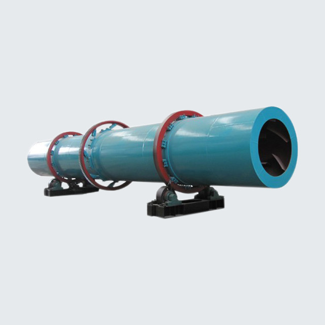 Beer Yeast Airflow Pipe Automatic Sand Rotating Drum Dryer