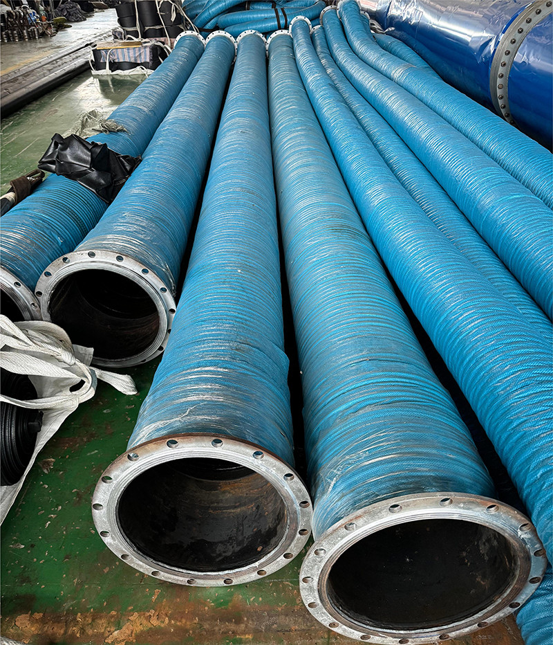 Mining Slurry Hose Pipe System Outlet Pipe Pump Rubber Hose Reel