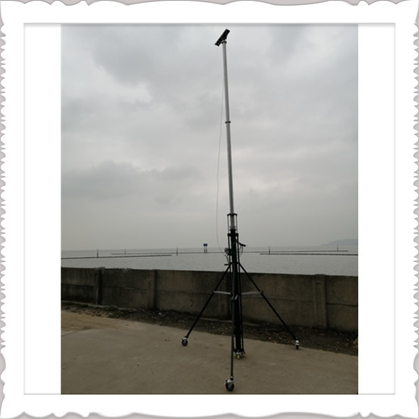 Aluminum Crank Up Telescoping Portable Antenna Mast 20 30 40 50 Foot