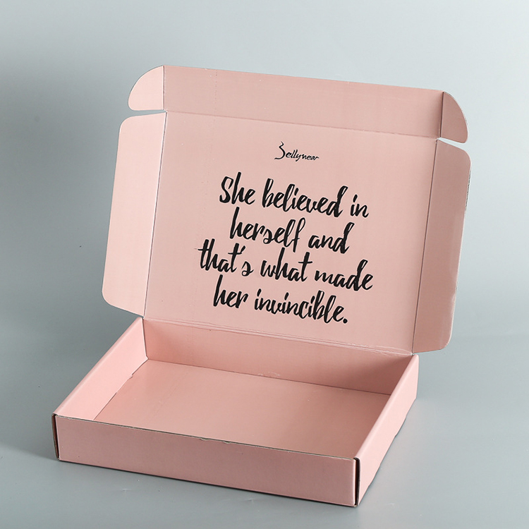 Custom Shipping Corrugated Gift Boxes Colored Corrugated Cardboard Packaging box