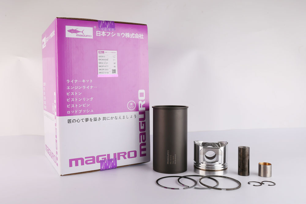 PC120-5 S4D95-5 Cylinder Liner Kit , Liner Piston Set 6209-31-2501