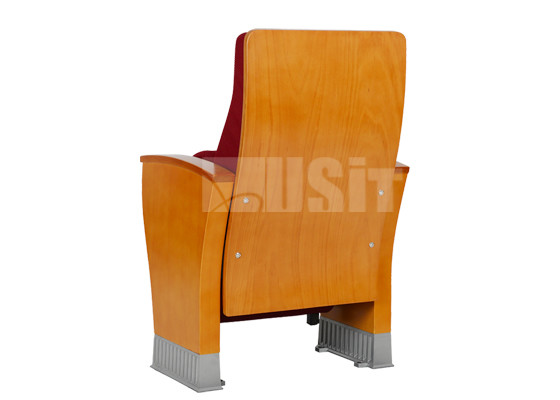 Comfortable Cushion School Auditorium Seating , Auditorium Theater Chairs CE UL ISO