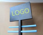 H1800mm L450mm Sports Equipment Storage Rack , Skateboard Storage Rack Logo