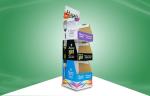 Stable PDQ Cardboard Advertising Display Recyclable Matt PP lamination