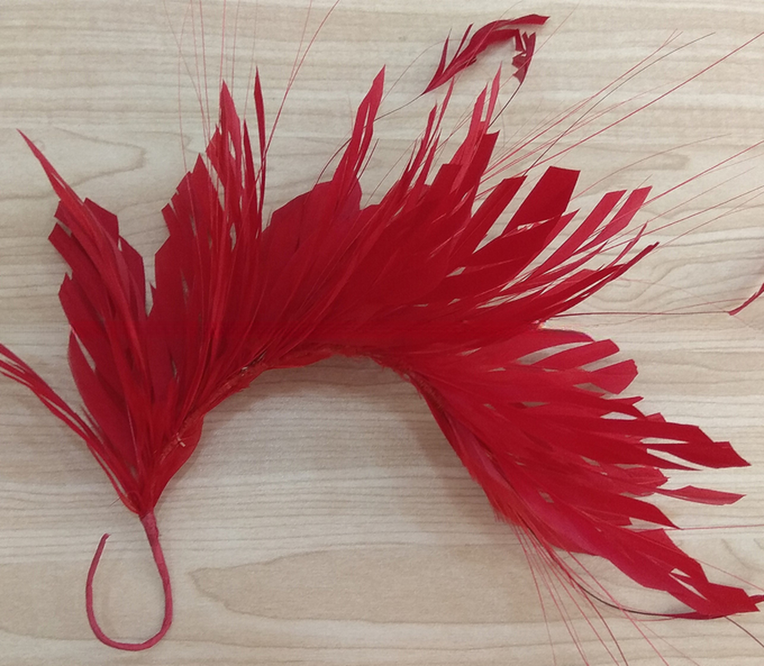 Goose Feather Flower Mount with Wire Accessory Secure Shipping DHL UPS FEDEX EMS TNT