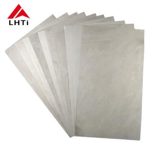 China Hot Rolled Ti6Al4V Titanium Plate High Strength For Aerospace wholesale