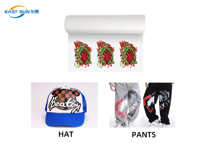 30cm 33cm 60cm PET DTF Heat Transfer Printing Film For T-Shirt Printing