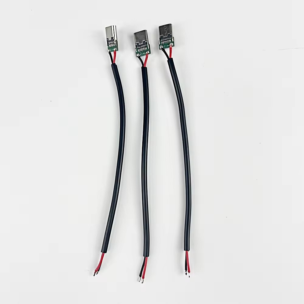 High Quality Performance Wholesale Nickel Plated Type C USB Male Solder Connector USB Type C Plug Extension