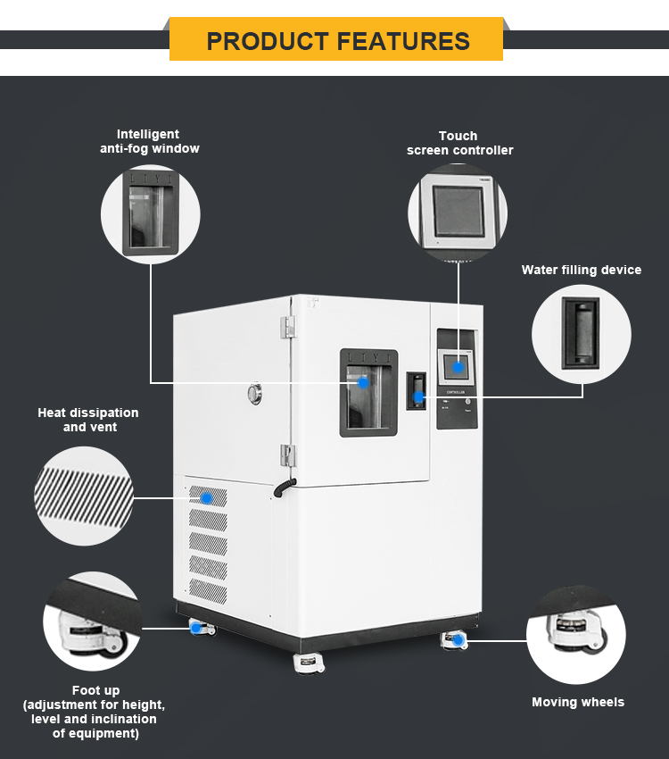LIYI Contanst Low Temperature Machine High Stability Factory Supplier Climate Chamber With Humidity Control