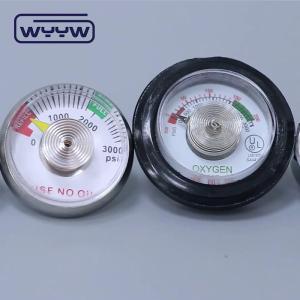 China Back Mount 23mm Pressure Gauge Manometer For Fire Extinguisher Accessories wholesale