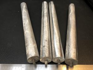 China High Broad Water Heater Magnesium Sacrificial Anode Rods AZ31 Casting Metal Parts wholesale