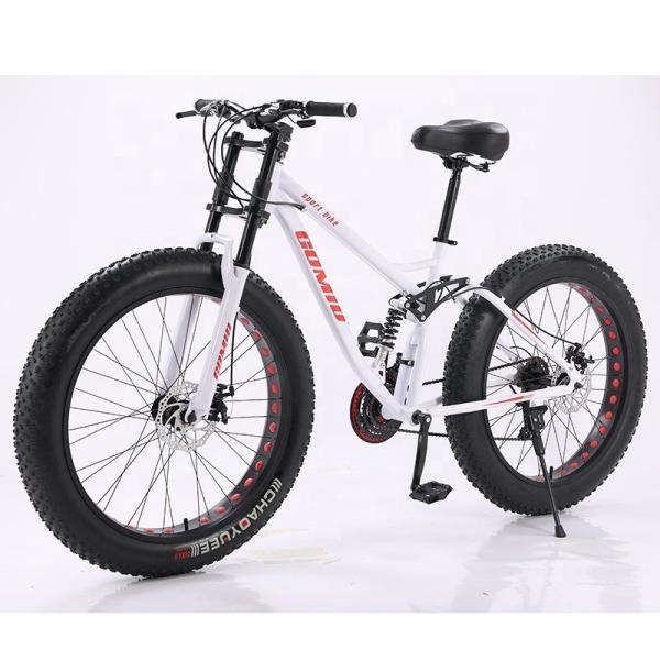 Fat Tire Bike Fatbike Customizable Cruiser Snow Full Suspension Mountain Cycle