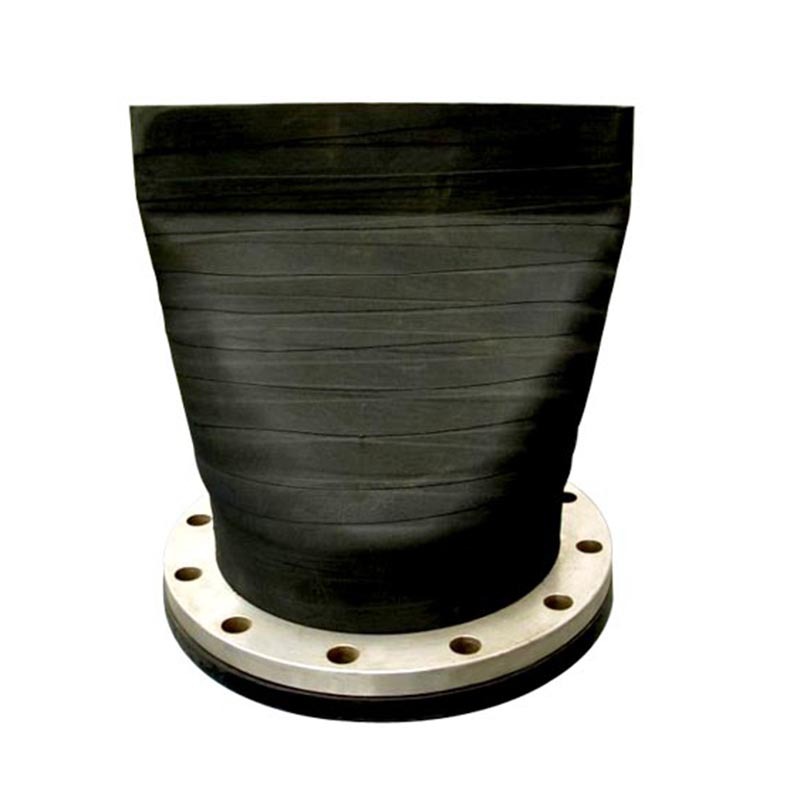 DIN Flanged Rubber Check Valve Duckbill Equal Head Wear Resistant Non Return