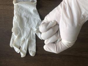 China Personal Safety Disposable Protective Gloves For Hospital / Laboratories wholesale