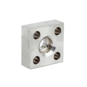 China Square Forged Stainless Steel Flanges 1- 6 Inch , Duplex Steel Pipe Fittings wholesale