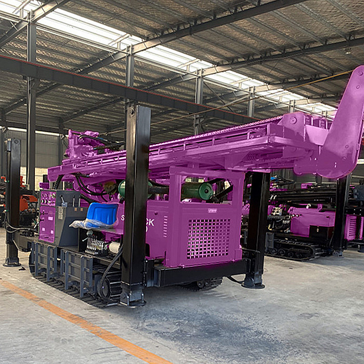 Borehole Deep Water Well Drilling Rig Portable Hydraulic Water Well Drilling Machine