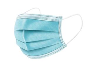 China Ordinary 3 Ply OEM Face Mask , Non Woven Disposable Mask 175*95mm wholesale
