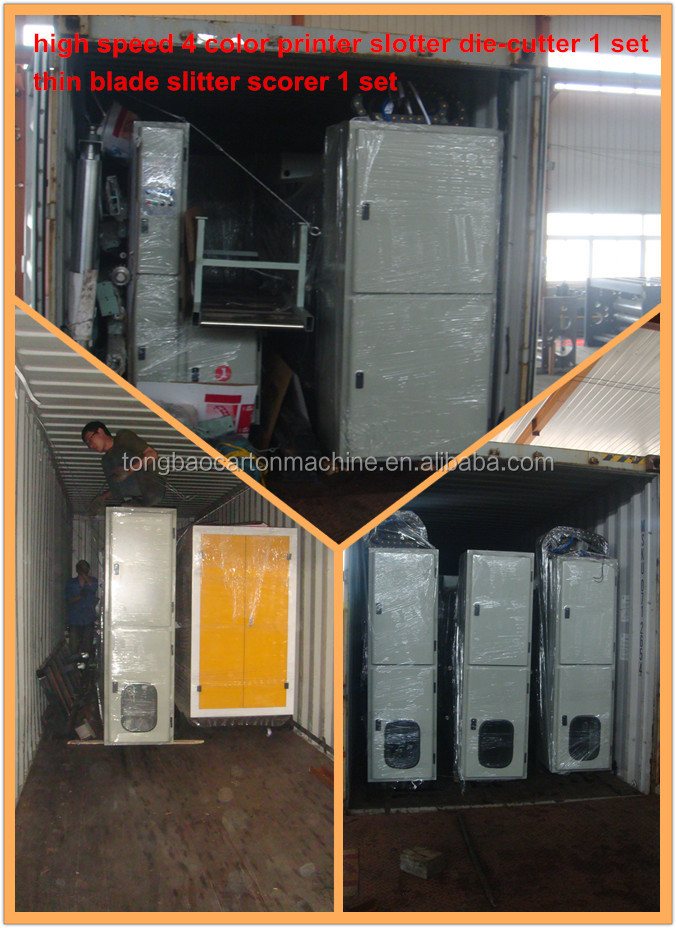 Professional Fully Automatic Folder Gluer Machine for Corrugated Cardboard Carton Boxes