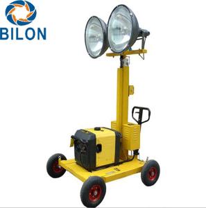 China 4X400W Diesel Generator Light Tower Industrial Portable Outdoor Light Tower wholesale